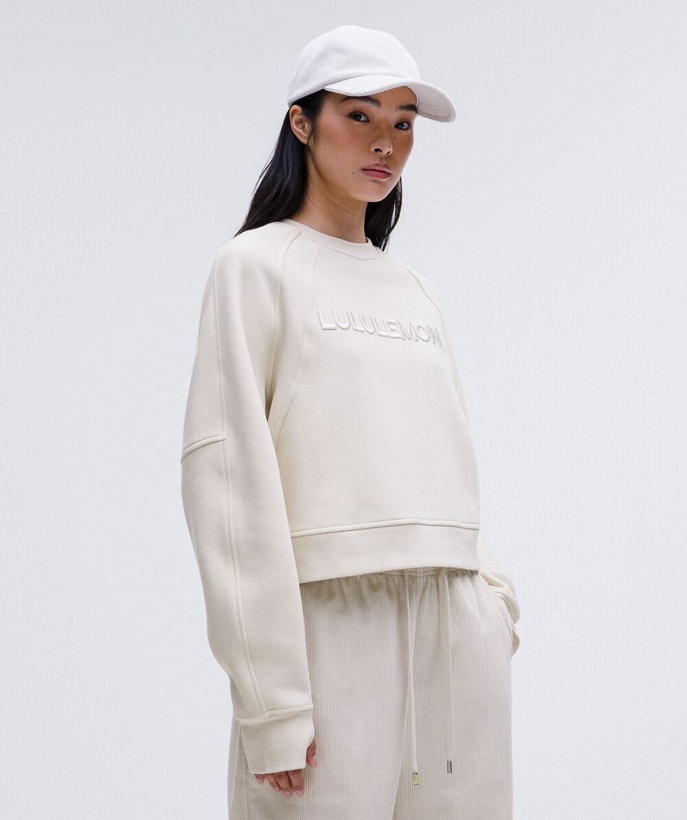 Lululemon Scuba Oversized Pullover Wordmark - M/L